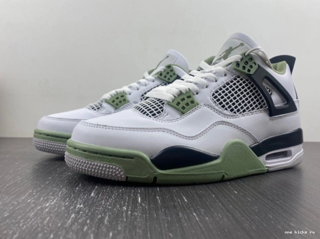 Chep Onekick Seafoam Jordan AQ9129-103 Air 4 WMNS 0811